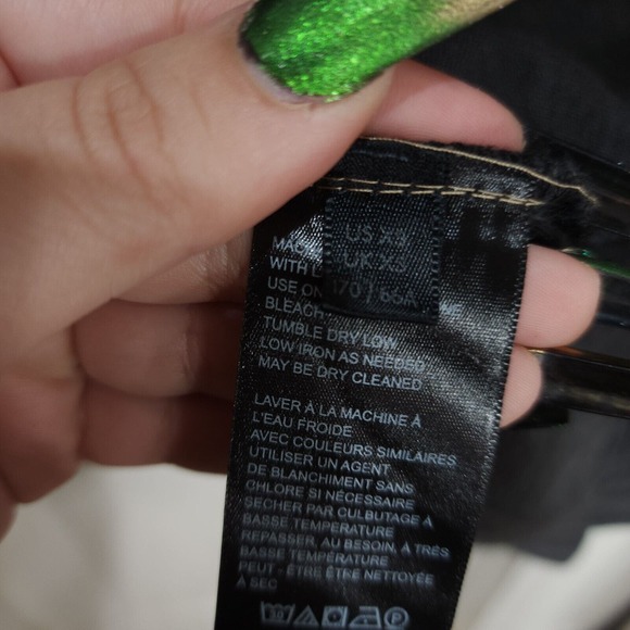 Free People Nocturne Parka Jacket Womens XS Black 100% Cotton Pockets Hooded - Picture 11 of 14